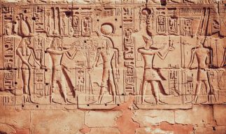 Фреска Наскальные рисунки Египет
