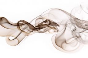 Фотообои Фактура коричневый дым