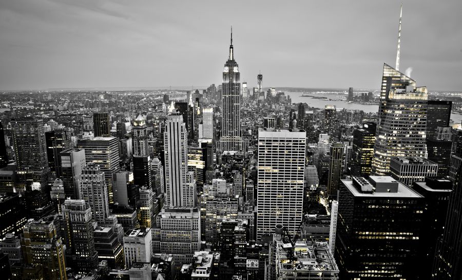 Фреска Панорама Нью Йорка