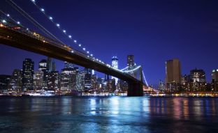 Фотообои Ночной мост