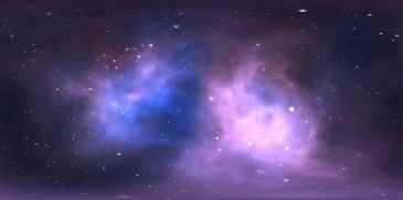 Фреска Фиолетовый космос