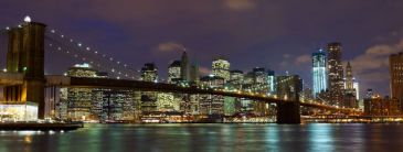 Фотообои Манхэттен ночью