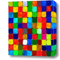 Картина Абстрактные разноцветные квадраты